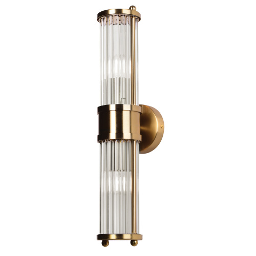 766652 Бра FLOP 2х6W (led) E14 ЛАТУНЬ/ПРОЗРАЧНЫЙ 766652 Бра FLOP 2х6W (led) E14 ЛАТУНЬ/ПРОЗРАЧНЫЙ