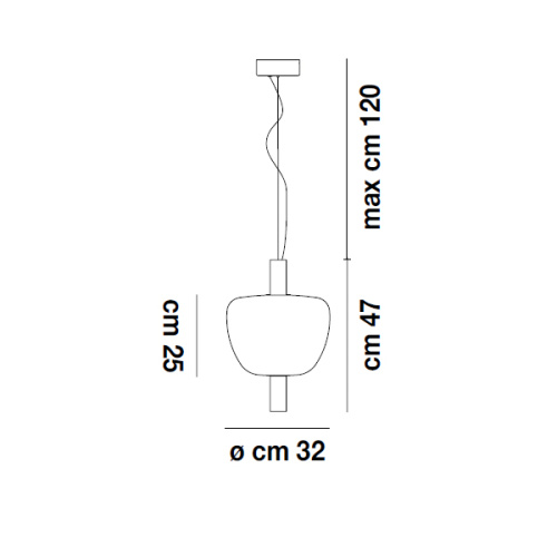 Подвесной светильник Riflesso SP 3 amethyst/gold фото 4