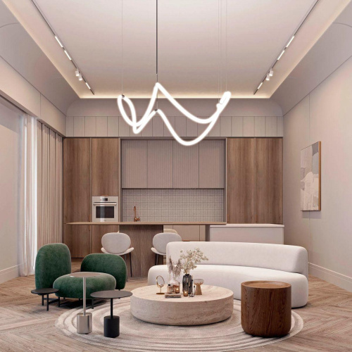 Трековый светодиодный светильник Arlight Mag-Orient-Tube-Elastic-2620-R30-L2500-35W Day4000 041648 фото 5