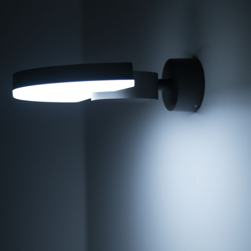 Citilux GARDA CLU03W LED Уличный настенный поворотный светильник Графит фото 4