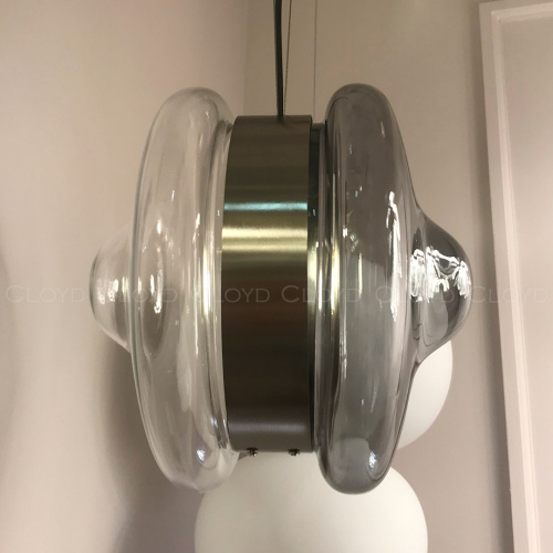 Подвесной светильник Cloyd EPICANTUS P1 / Ø28 см - никель - дымчатое стекло (арт.11355) Подвесной светильник Cloyd EPICANTUS P1 / Ø28 см - никель - дымчатое стекло (арт.11355)