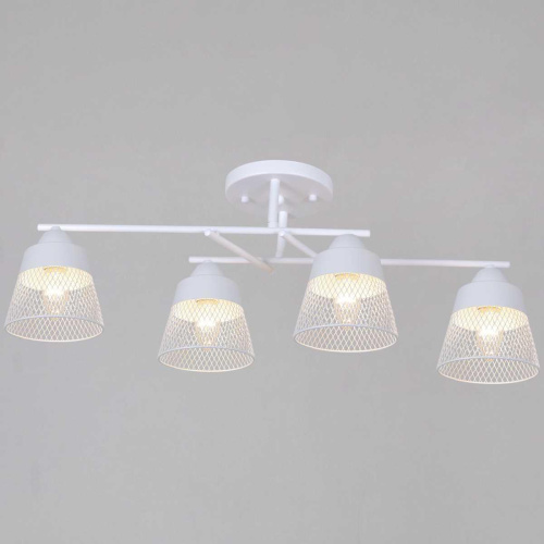 Потолочная люстра Reluce 61660-0.3-04 WH Потолочная люстра Reluce 61660-0.3-04 WH