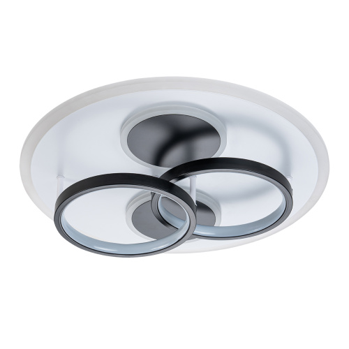 Потолочный светильник Escada 10235/4 ROUND LED*85W Black/White фото 2 Потолочный светильник Escada 10235/4 ROUND LED*85W Black/White фото 2