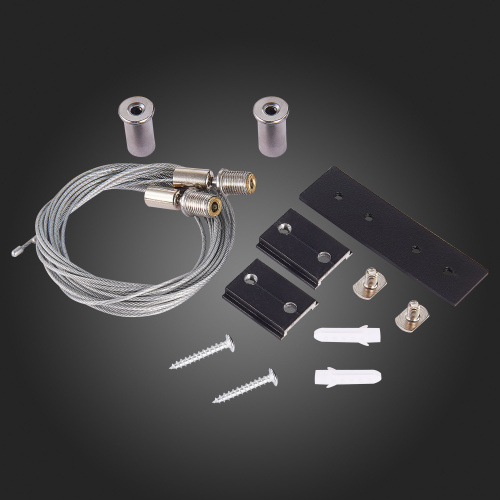 ST005.419.00 Тросовый подвес для магнитного шинопровода (2шт) ST-Luce Черный SKYLINE 48 фото 2