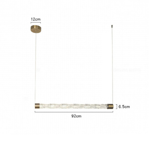 Подвесной светильник OMD8075A gold фото 5