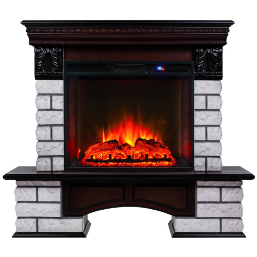 Электрокамин RealFlame Country Lux Rock AO античный дуб с очагом Sparta 25,5 LED Электрокамин RealFlame Country Lux Rock AO античный дуб с очагом Sparta 25,5 LED