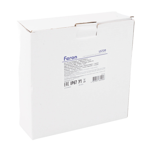 Cветодиодная LED лента Feron LS720 неоновая, 72SMD(5050)/м 8Вт/м 5м 220V RGB IP65 фото 14