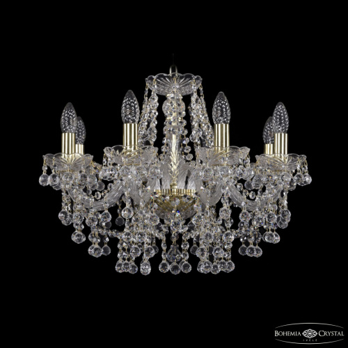 Люстра хрустальная 1409/8/195 G Люстра хрустальная 1409/8/195 G