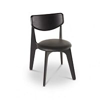 Стул Slab Black Upholstered