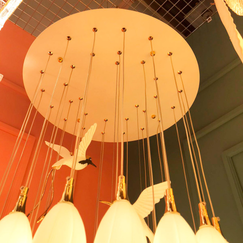 Люстра Cloyd ARGANA C30 / Ø60 см - керамика - E14 - белый (арт.11236) фото 3 Люстра Cloyd ARGANA C30 / Ø60 см - керамика - E14 - белый (арт.11236) фото 3