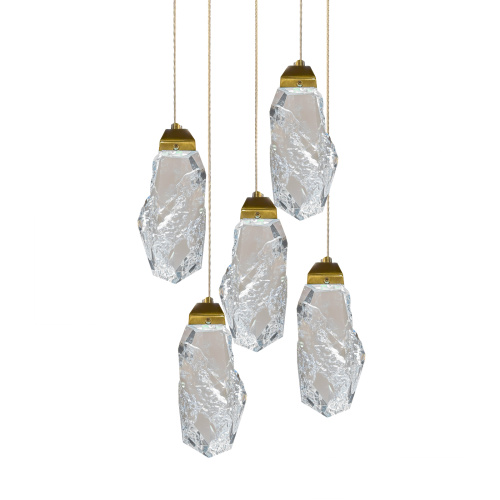 Подвесной светильник 111-5P gold Подвесной светильник 111-5P gold