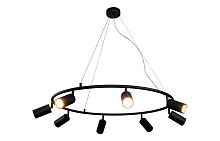 Crystal Lux Светильник подвесной Crystal Lux RIVO SP8 BL