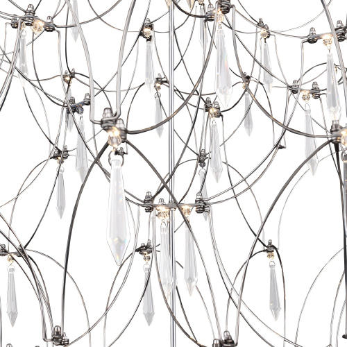 SL6601.103.114 Светильник подвесной ST-Luce Хром/Прозрачный LED 114*0,5W 3000K GRAVETTA фото 2