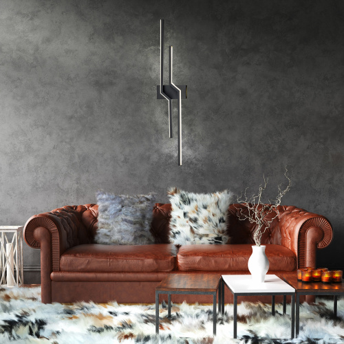 Настенный светильник Escada 10219/2 LED*20W Black фото 4