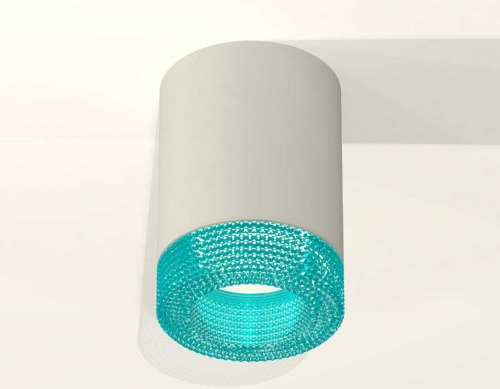 Комплект накладного светильника Ambrella light Techno Spot XS7423004 SGR/BL серый песок/голубой (C7423, N7194) фото 2