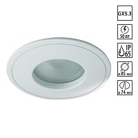 369305 SPOT NT09 601 белый свет Встраиваемый НП светильник IP65 GX5.3 50W 12V AQUA