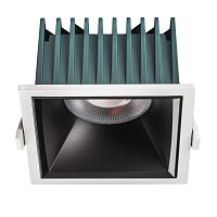 385237 Светильник CICLONE QUAD 12W LED 923LM 36G БЕЛЫЙ/ЧЕРНЫЙ 3000K IP65