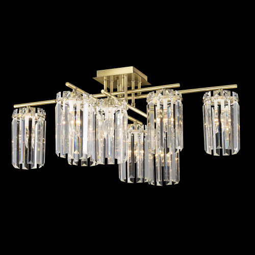 Citilux AXIS CL313283 Люстра хрустальная потолочная Бронза фото 3 Citilux AXIS CL313283 Люстра хрустальная потолочная Бронза фото 3