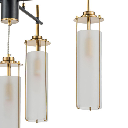 Подвесная люстра Indigo Torcia 11038/5P Brass V000419 фото 4