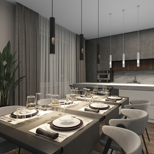 DK4045-BK Подвесной светильник, с декоративным вырезом, IP 20, до 15 Вт, LED, GU10, черный, алюминий фото 6