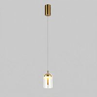Подвесной светодиодный светильник со стеклянным плафоном 201056/1 LED