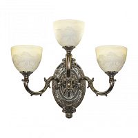 Бра бронзовые с хрусталём 7214B12/2+1/210 Ni P1 U Horse