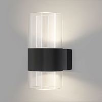 Настенный светильник 40021/1 LED чёрный/прозрачный