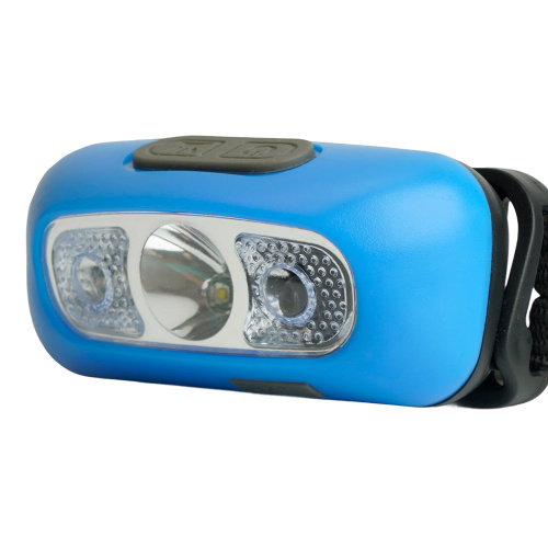 Фонарь налобный Feron TH2312 с аккумулятором 5W USB IP44, пластик фото 4 Фонарь налобный Feron TH2312 с аккумулятором 5W USB IP44, пластик фото 4