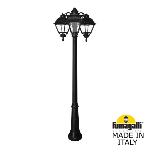 Fumagalli Садово-парковый фонарь FUMAGALLI RICU BISSO/CEFA 3L DN U23.157.S30.AXE27DN