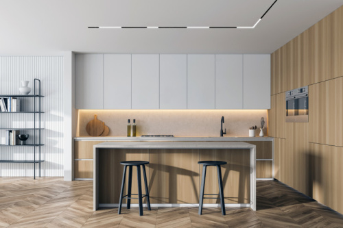 DK8004-CONN-BK Трековый светильник-коннектор SMART LINEAR, IP20, 18W, DIM, 3000K-6000K, черный фото 3