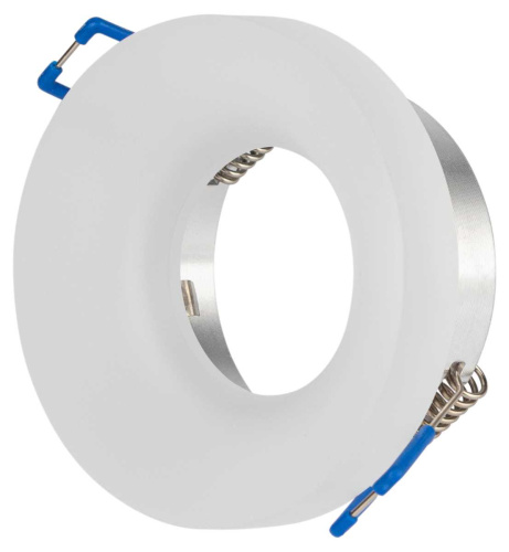 Светильник встраиваемый декоративный ЭРА DK94 ICE под лампу MR16 GU5.3 белый Б0055590 фото 5