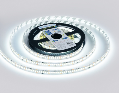 Светодиодная лента 24В 2835 240Led 20Вт/м 6500K IP20 5м фото 3