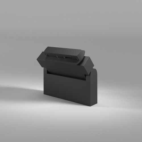 Трековый светодиодный светильник для однофазного шинопровода Garda черный 10 Вт 4200K 85017/01 фото 2