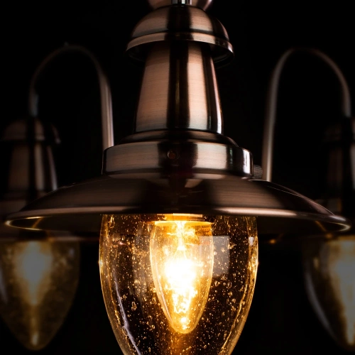 Подвесная люстра Arte Lamp FISHERMAN A5518LM-3RB фото 3 Подвесная люстра Arte Lamp FISHERMAN A5518LM-3RB фото 3