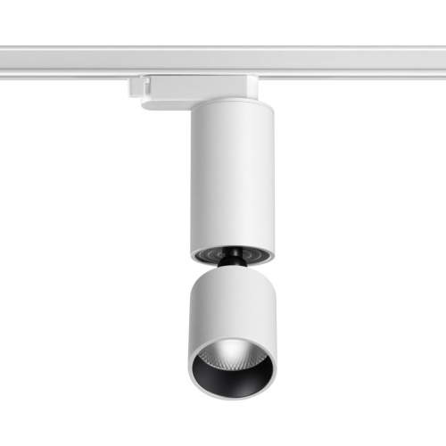 359320 PORT NT24 280 белый Светильник трековый однофазный трехжильный IP20 LED 10W 85-265V 3000K 1100Лм TUBO фото 5