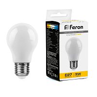 Лампа светодиодная Feron LB-375 E27 3W матовая 230V 2700K