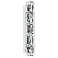 722620 Бра LIMPIO 3х40W G9 ХРОМ/ПРОЗРАЧНЫЙ