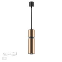 4744/5L L-VISION ODL20 395 золотой/черный Подвес GU10 5W 220V AFRA