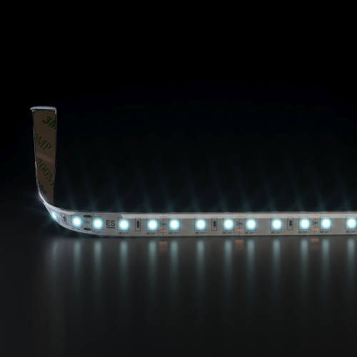 Светодиодная лента 12 В 9,6 Вт/м 120 Led/м 2835 IP65, холодный белый 6500K, 5 м Лента светодиодная 12V 9,6W 120Led 2835 IP65 холодный белый, 5м фото 2 Светодиодная лента 12 В 9,6 Вт/м 120 Led/м 2835 IP65, холодный белый 6500K, 5 м Лента светодиодная 12V 9,6W 120Led 2835 IP65 холодный белый, 5м фото 2