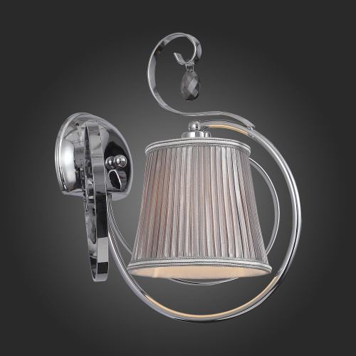 SL177.101.01 Светильник настенный Хром/Серебристый E14 1*40W AZZURRO фото 5 SL177.101.01 Светильник настенный Хром/Серебристый E14 1*40W AZZURRO фото 5