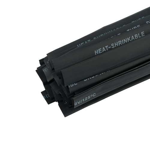 Термоусадочная трубка STEKKER HST-1575-100BK, длина 100 см., коэф. усадки 2:1, черный фото 2