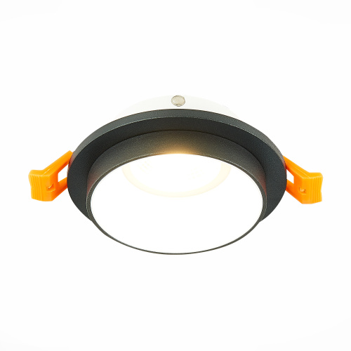 ST206.428.01 Св-к встр. Черный GU10 1*50W  IP20 D92xH38 220V Без ламп Встраиваемые светильники фото 4