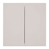 Переключатель 2-клавишный (механизм), STEKKER, 250В, 10А, серия Мия, RSW10-3107-08, пудровый жемчуг