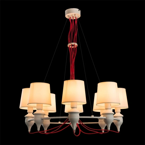 Подвесная люстра Arte Lamp SERGIO A3325LM-8WH фото 2