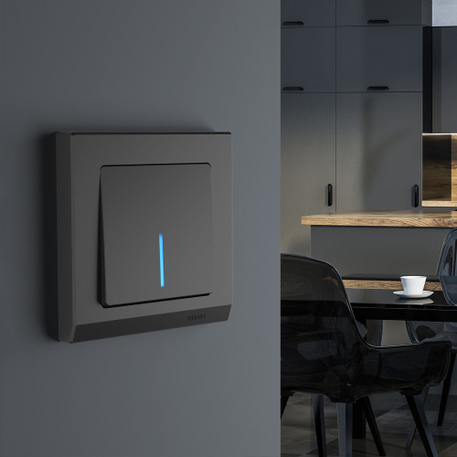 Рамка из поликарбоната на 1 пост Stark черный W0011808 фото 2 Рамка из поликарбоната на 1 пост Stark черный W0011808 фото 2