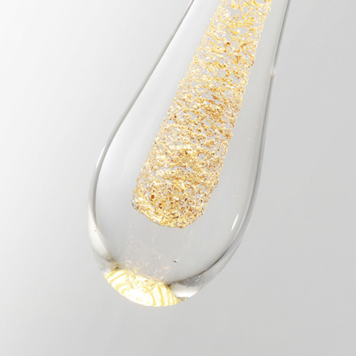 Подвесной светильник Pour 1 gold фото 2