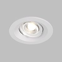 DK3029-WH Встраиваемый светильник, IP 20, 10 Вт, GU5.3, LED, белый, пластик