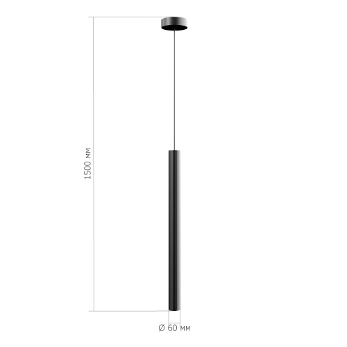 SL6210.403.01 Светильник подвесной ST-Luce Черный/Черный, Золотистый LED 1*7W 3000K LILT фото 3