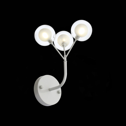 SL376.501.03 Бра ST-Luce Белый/Белый,Прозрачный G4 LED 3*2W DEMELE фото 5 SL376.501.03 Бра ST-Luce Белый/Белый,Прозрачный G4 LED 3*2W DEMELE фото 5