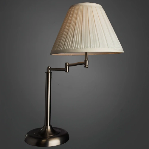 Декоративная настольная лампа Arte Lamp CALIFORNIA A2872LT-1SS фото 2 Декоративная настольная лампа Arte Lamp CALIFORNIA A2872LT-1SS фото 2